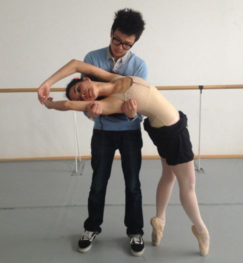 Nanny Alves y Vicent Puma. 2013. Foto Milena Martinez