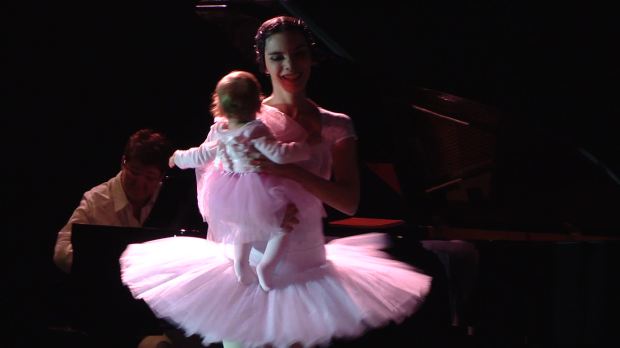 Nanny Alves, Àurea Gayà y Pepa Alvarez. Foto; Jose Gaya 2014.