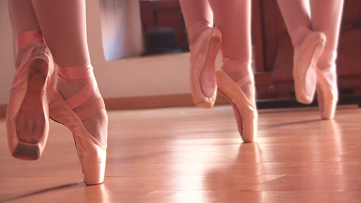 Clase puntas Nanny Alves Escola de Dansa